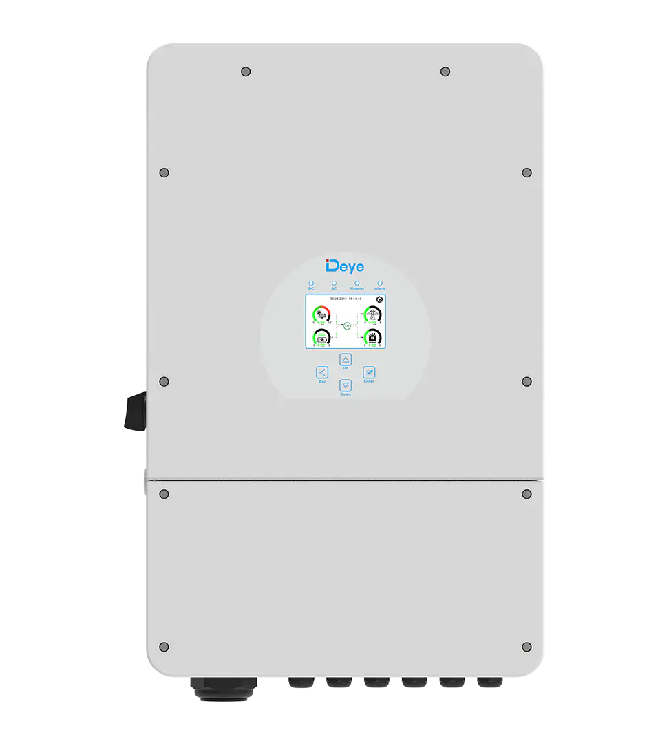Deye SUN-12K-SG02LP1-EU-AM3 Low Voltage 12 kW 1-Fase Hybride Omvormer