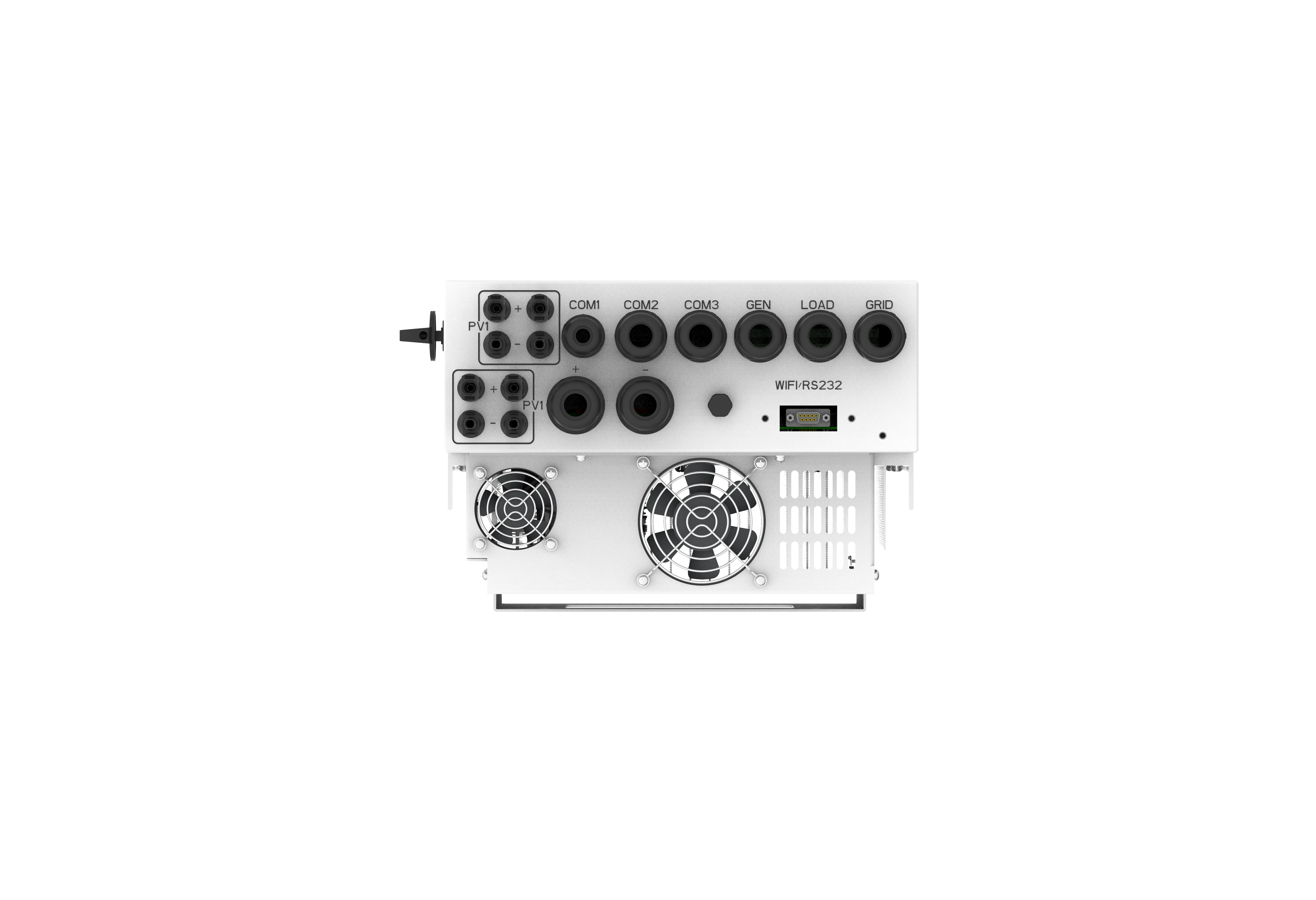 Deye SUN-3.6K-SG05LP1-EU-AM2-P 3,6 kW Low Voltage 1-Fase Hybride Omvormer - 4