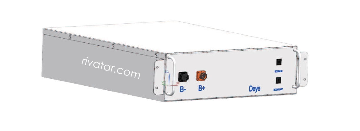 Deye BOS-G PRO 5,12 kWh LiFePO₄ High Voltage Batterijmodule
