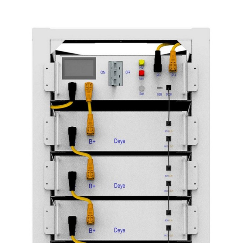 Deye BOS-G-PDU-2 High Voltage Battery Cluster Control Box (BMS) - 3