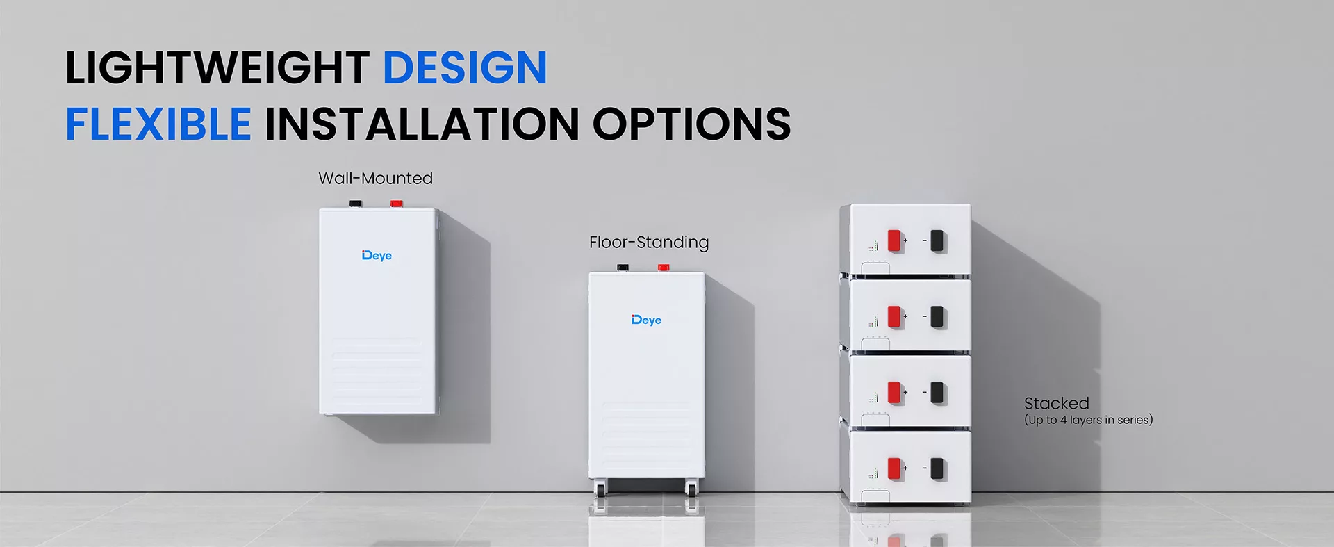 Deye SE-F16-C 16 kWh LiFePO₄ Thuisbatterij - 4